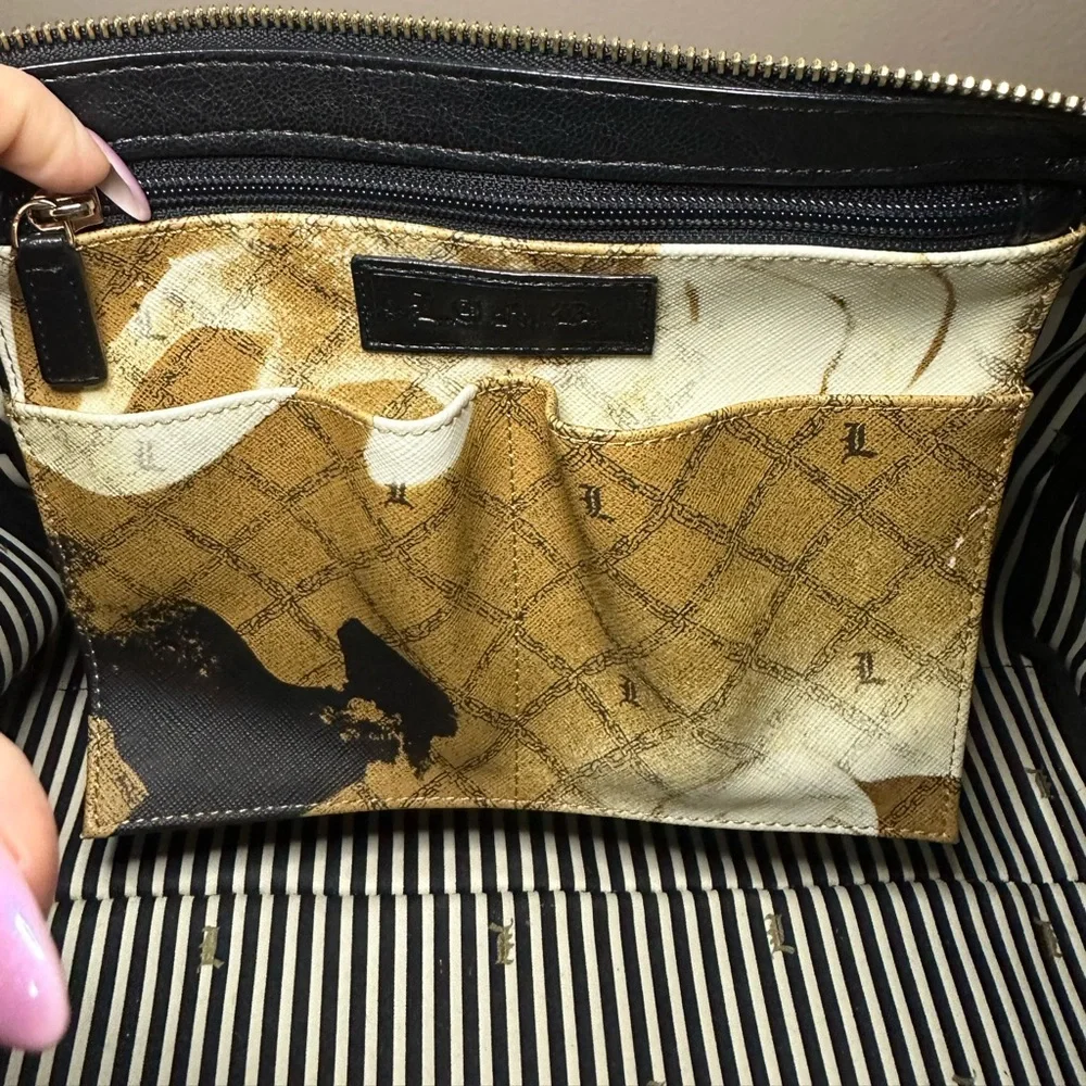 L.A.M.B. By Gwen Stefani Y2K Vintage Percy Lamb Stencil Esquivel Satchel